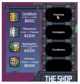 Industrial Garbage in-game shop